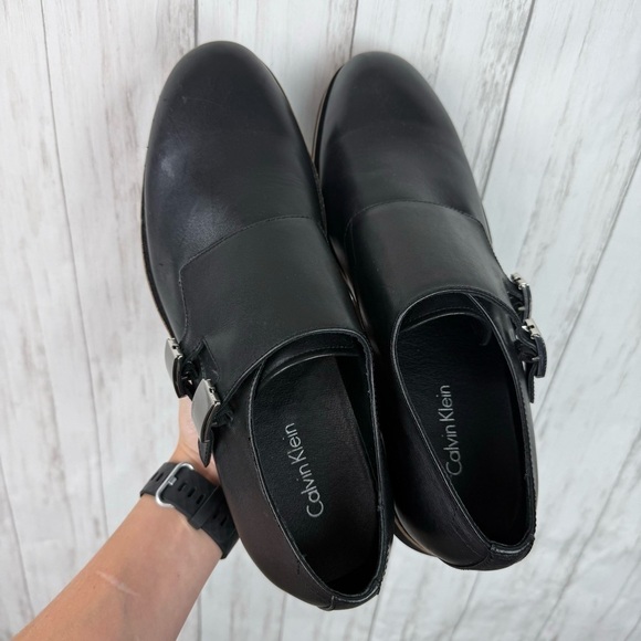 Calvin Klein Finnegan black dress shoes 10.5 main image 5